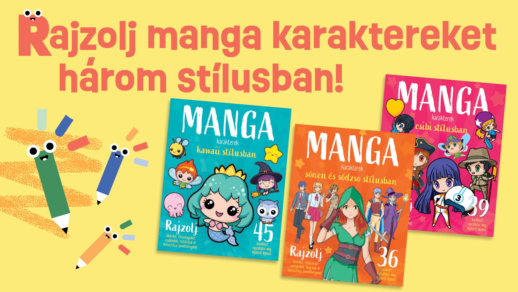 Fedezd fel a manga varázslatos világát a új sorozatunkkal!